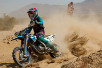 Race 3 - 65 AM/EX, 100cc, V Women, Vintage/bomber Desert Section